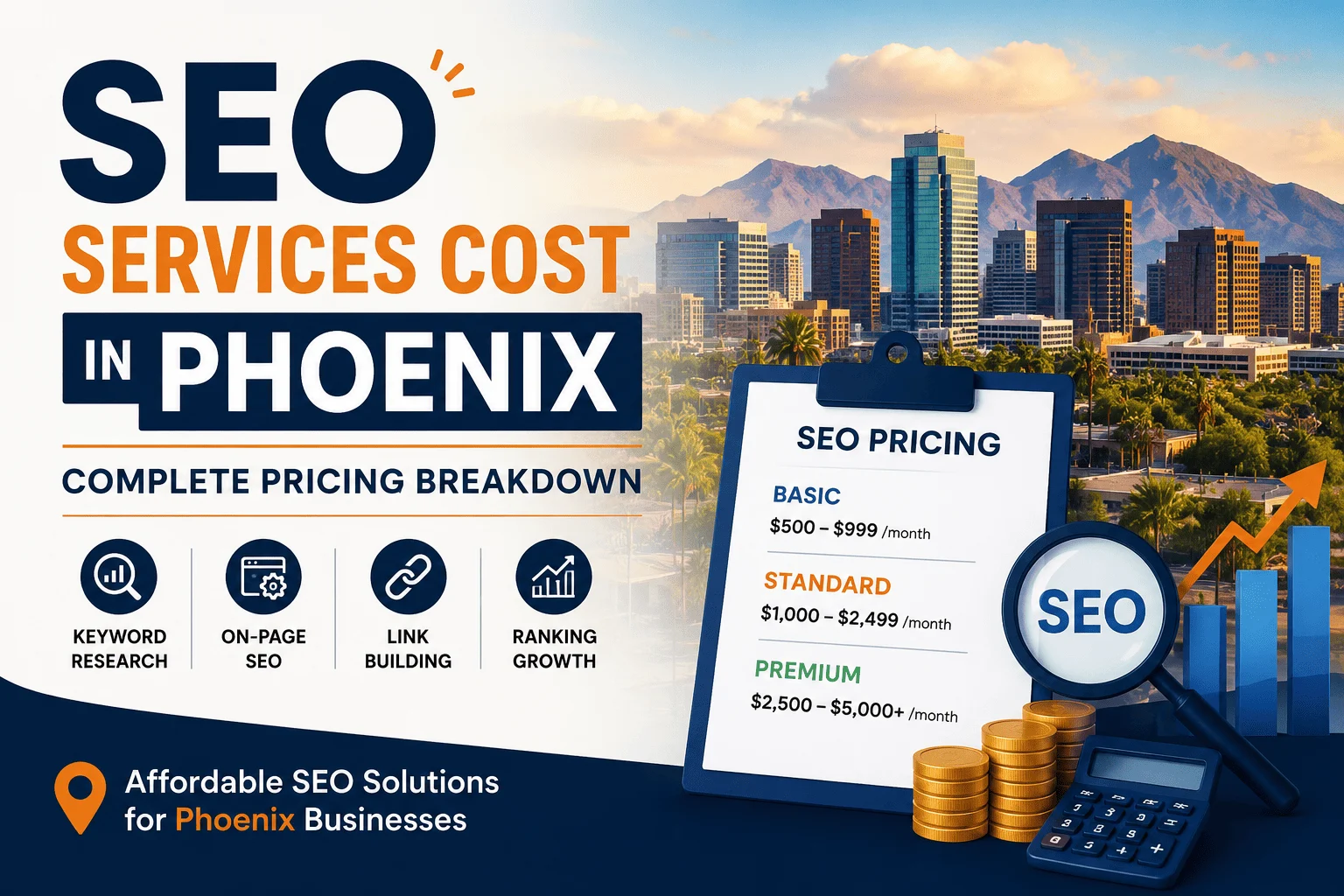 SEO Services Cost Breakdown in Phoenix